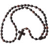 12mm Teardrop Jujube Wood Rosary - Image 3