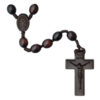 12mm Oval Jujube Wood Rosary