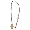 1.25" Wood San Damiano Cross Necklace - Image 3