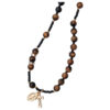 6mm Tiger Eye Rosary Necklace - Image 3